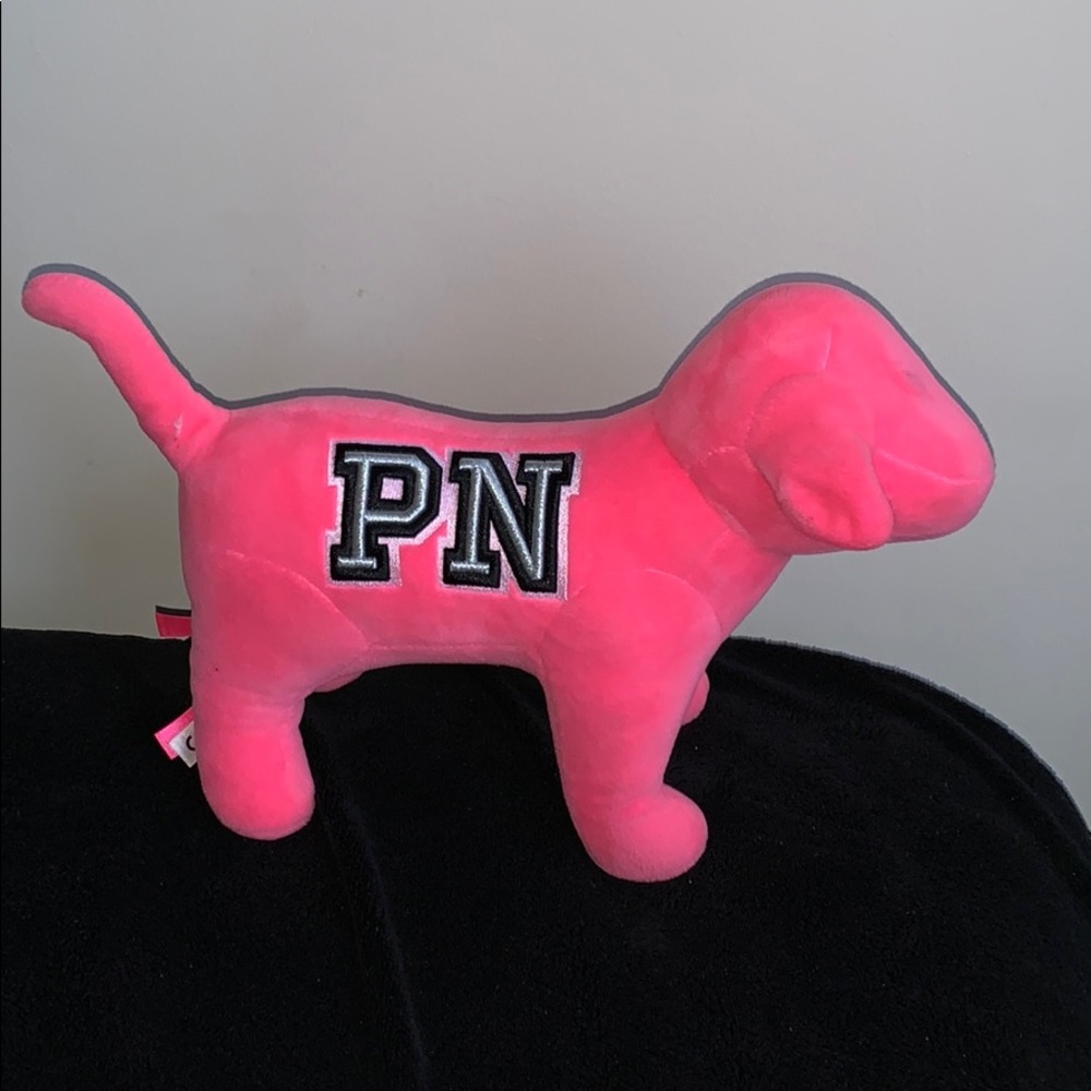 VS PINK Pink Stuffed Dog